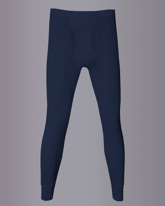 Men's WAFFLE Thermal "fly-front" Long John