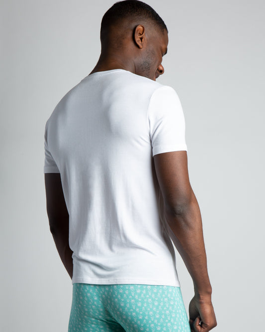 Premium Modal Short Sleeve Crew Neck Tee