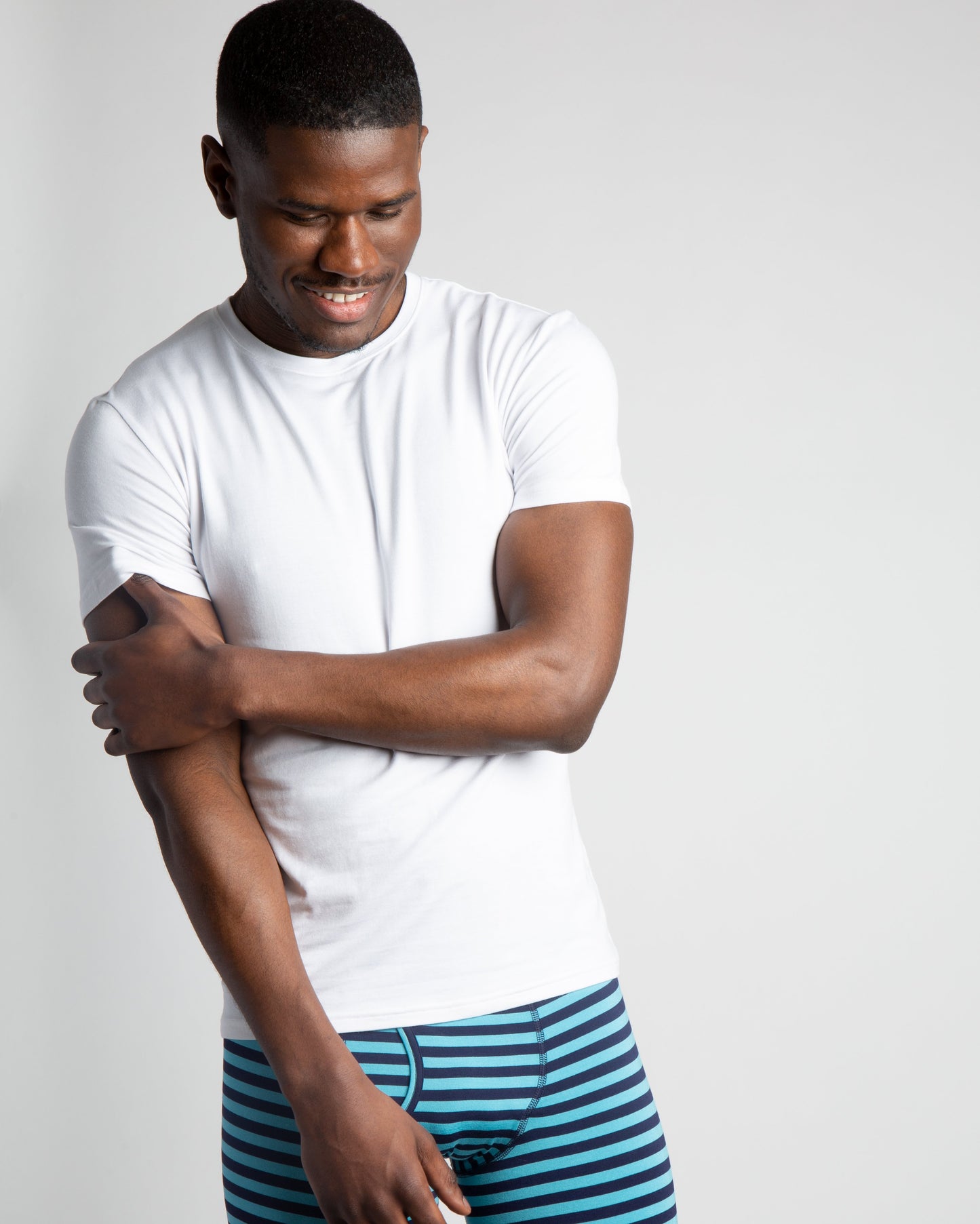 Premium Modal Short Sleeve Crew Neck Tee