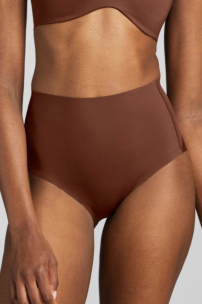 No-Show Shaping Brief - SIELLA - Color: Cocoa Cacao