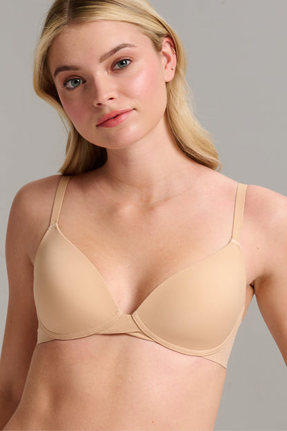 No-Show T-Shirt Foam Bra - Siella - Color: Maple Sugar Sucre d'érable