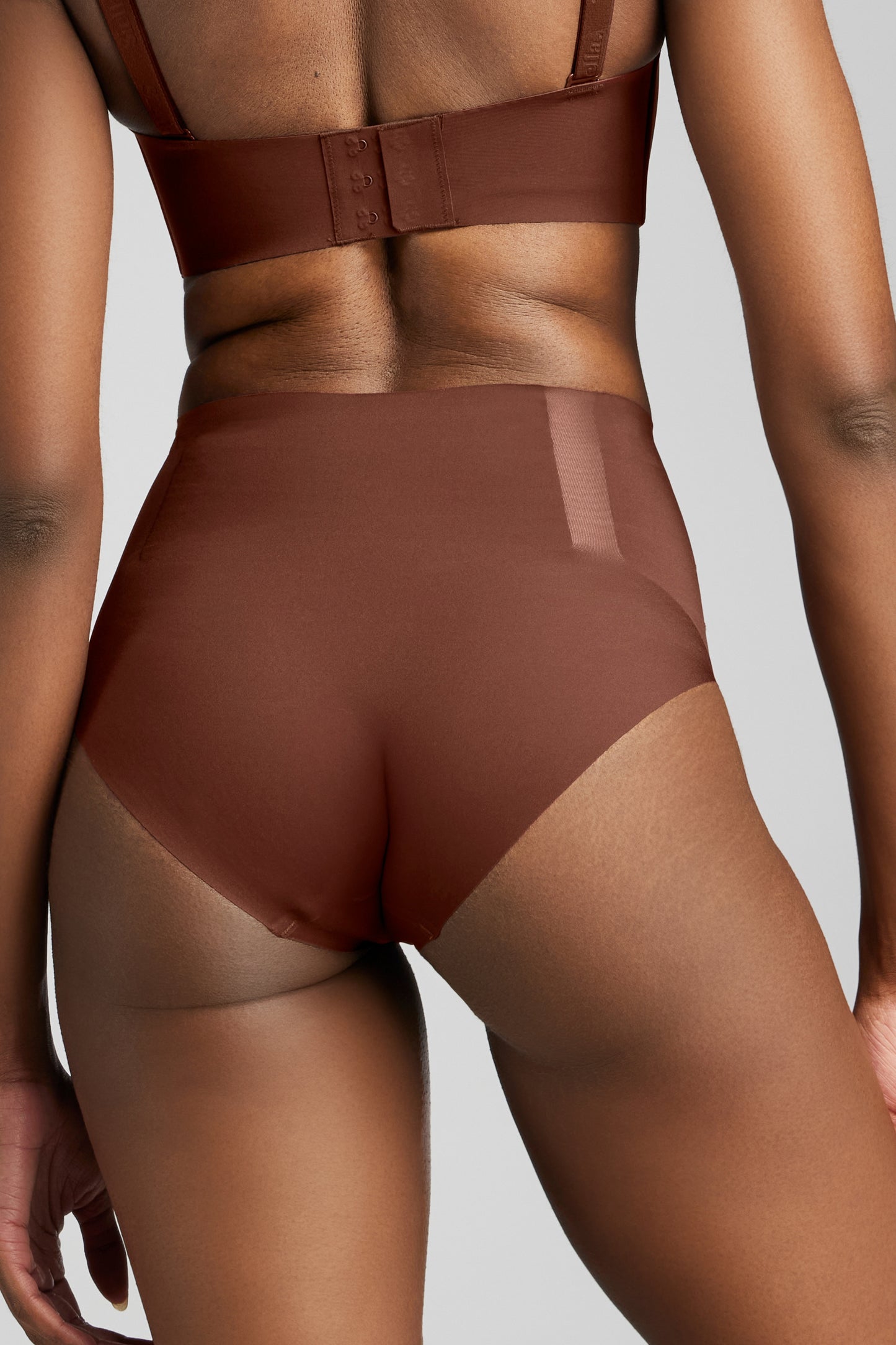 No-Show Shaping Brief - SIELLA - Color: Cocoa Cacao