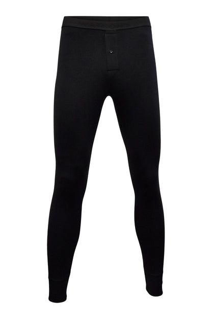 Men THERMA RIB Thermal Long John Button-Front