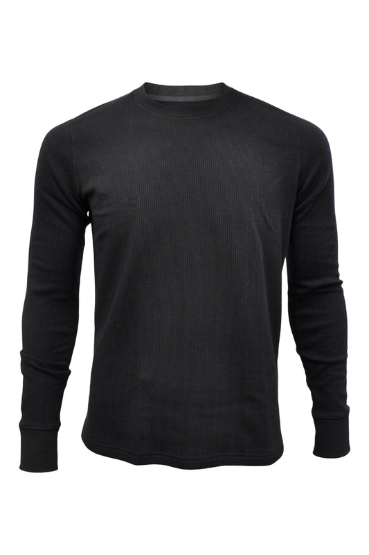 Men THERMA RIB Thermal Crewneck