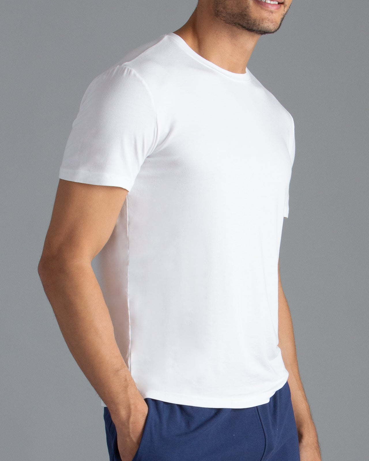 Premium Modal Crewneck T-shirt