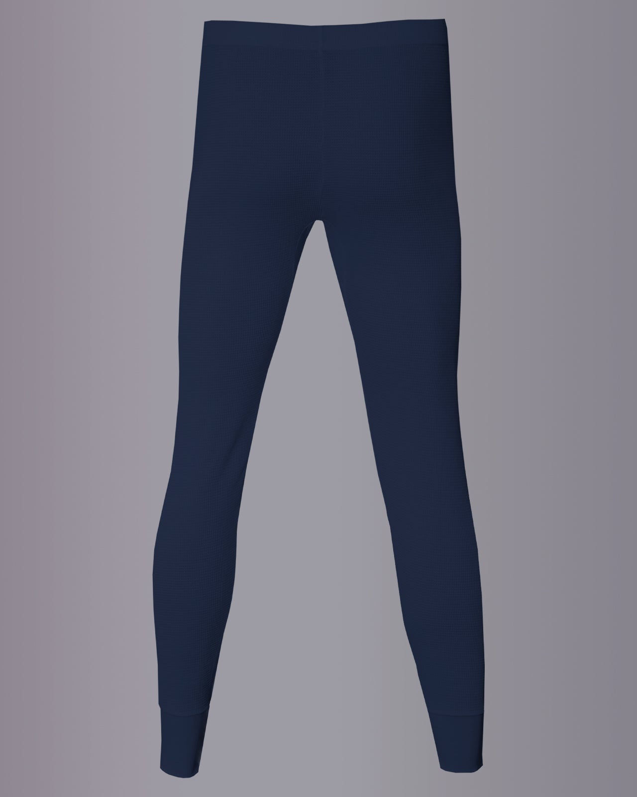 Men's WAFFLE Thermal "fly-front" Long John