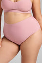 Invisible High Waist Shaping Brief - SIELLA - Color: Dusty Rose Vieux rose
