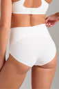 Invisible High Waist Shaping Brief - SIELLA - Color: White Blanc