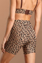 No - Show Biker Short - Siella - Color: Leopard Léopard