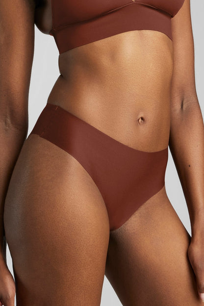 No - Show Bikini - Siella - Color: Cocoa Cacao