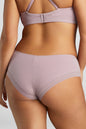 Organic Cotton Lace Cheeky - Siella - Color: Lavender Lavande