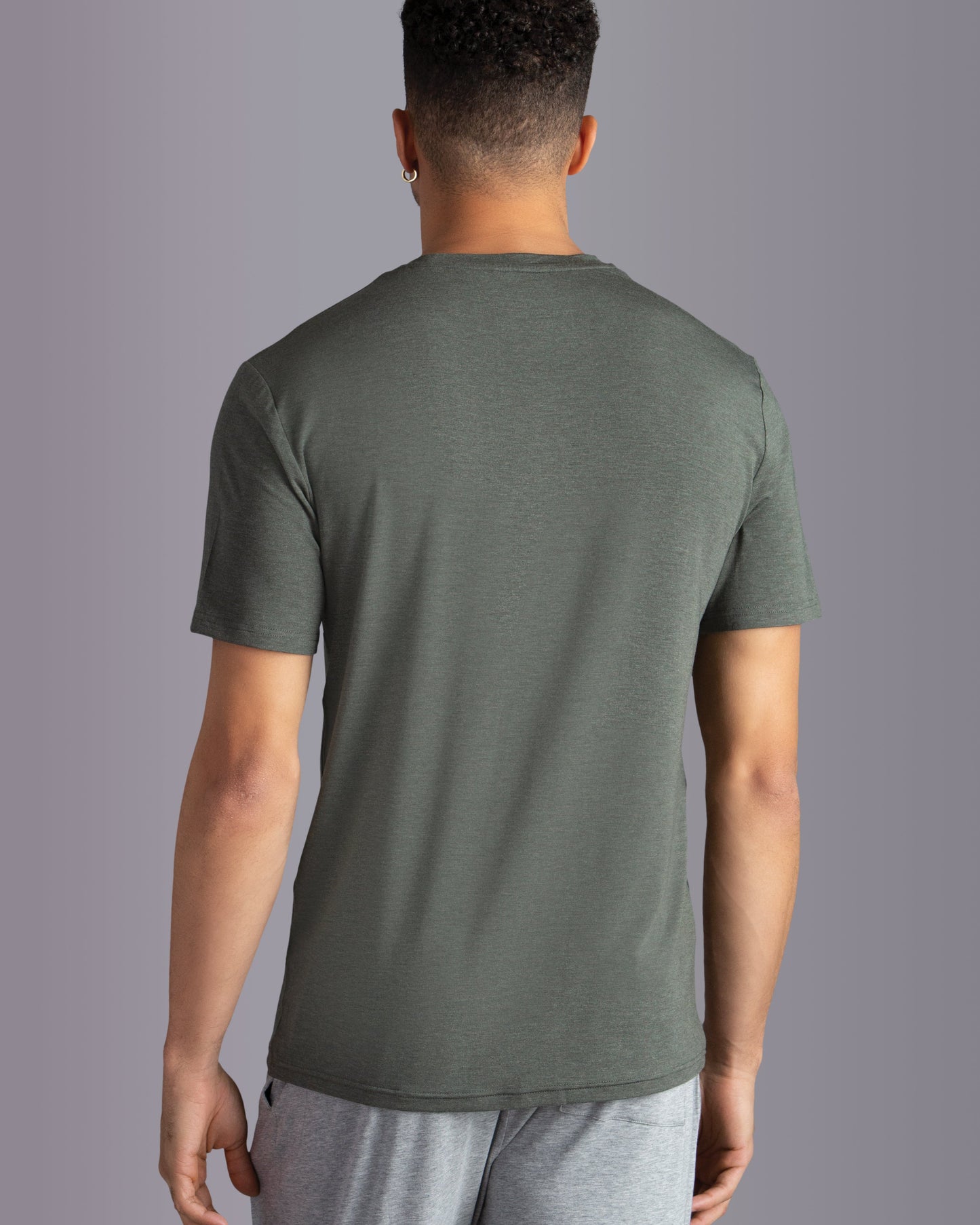 Premium Modal Short Sleeve Crew Neck Tee