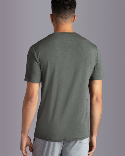 Premium Modal Short Sleeve Crew Neck Tee