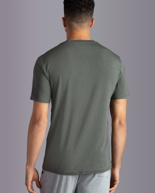 Premium Modal Short Sleeve Crew Neck Tee