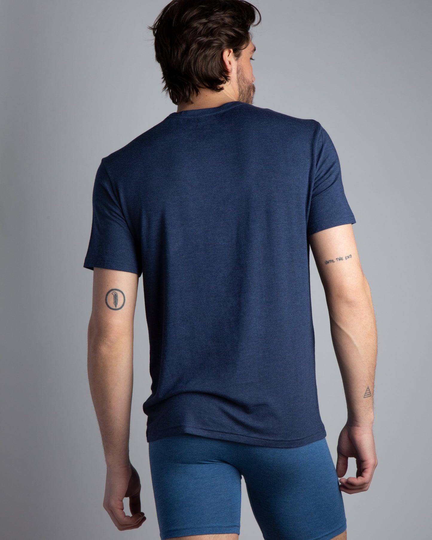 Premium Modal Short Sleeve Crew Neck Tee