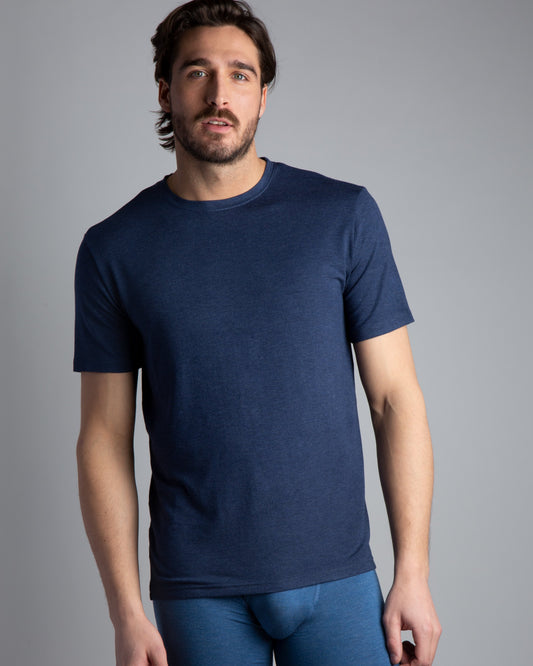 Premium Modal Short Sleeve Crew Neck Tee